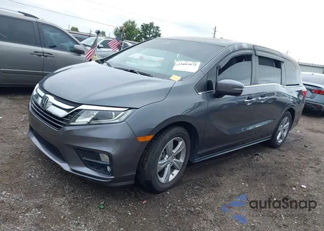 2018 Honda Odyssey Ex-L from USA, damaged, VIN 5FNRL6H7XJB061278